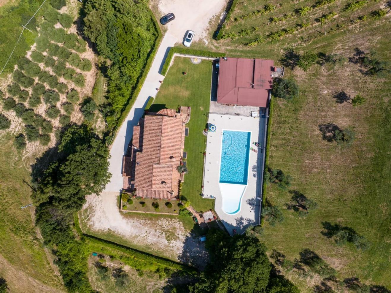 Agriturismo Isola Verde SantʼUrbano エクステリア 写真