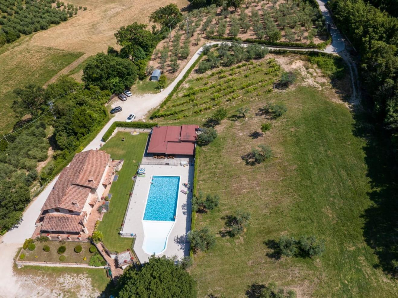 Agriturismo Isola Verde SantʼUrbano エクステリア 写真